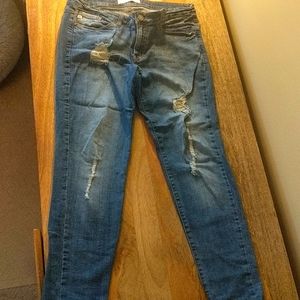 Kancan- Distressed soft jeans